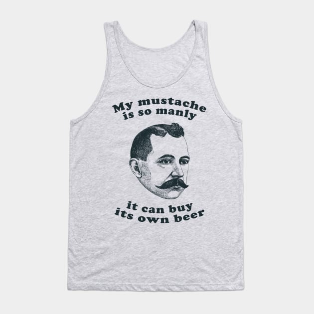 My Mustache Tank Top by n23tees